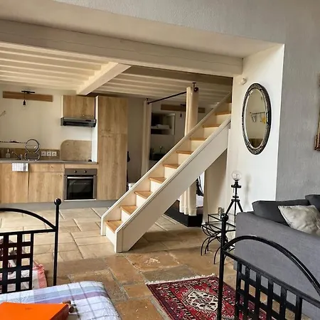 Loft Dans Un Chateau En Pierres Dorees Lissieu Exterior photo